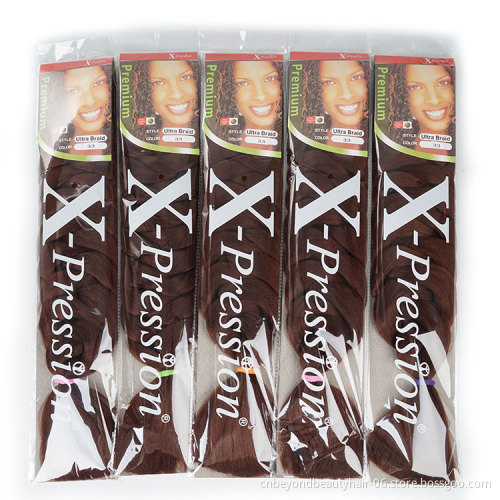 82inch 165g Synthetic Jumbo Braids Crochet Hair x pression Braiding Hair Extensions Pink Blue White Heat Resistant